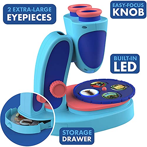 GeoSafari Jr. Kidscope Microscope STEM Toy for Kids
