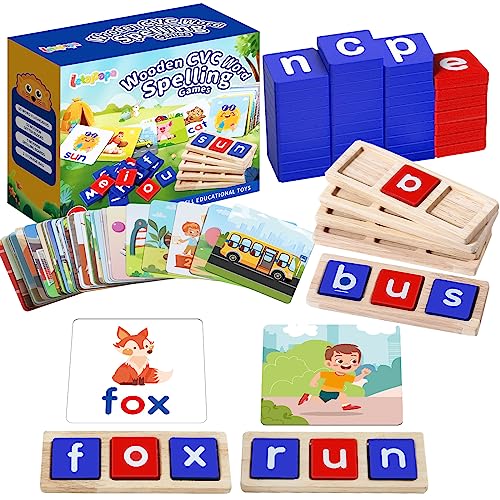 CVC Word Spelling Games for Preschool Learning