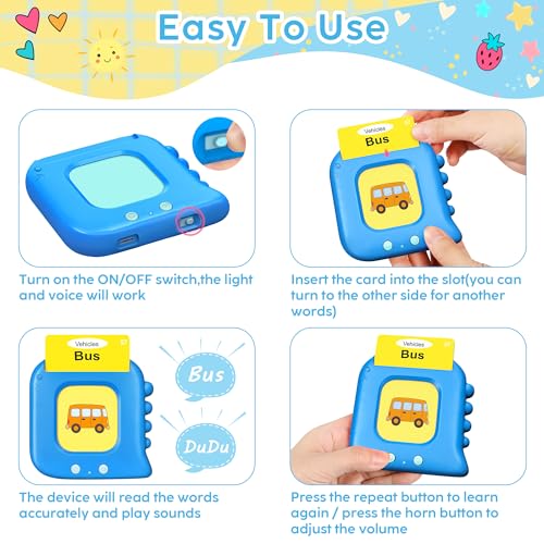 Talking Flash Cards for Kids - 224 Sight Words