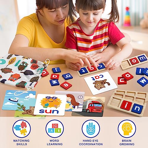 CVC Word Spelling Games for Preschool Learning