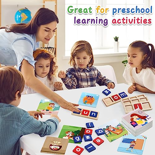 CVC Word Spelling Games for Preschool Learning
