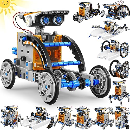 STEM 13-in-1 Solar Robot Building Kit for Kids