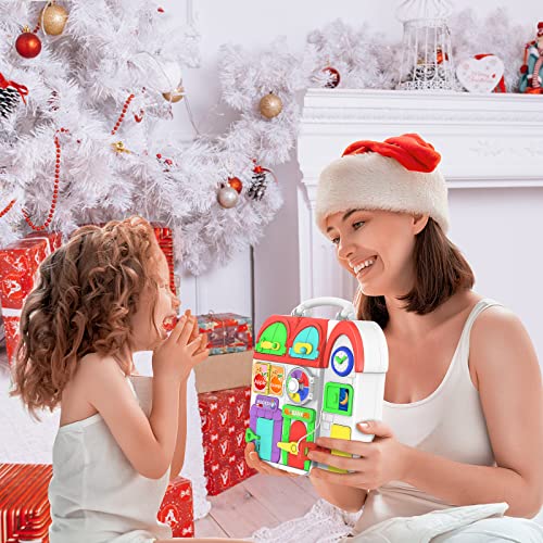 Musical Montessori Busy Board for Toddlers