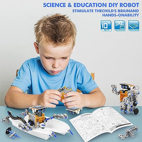STEM 13-in-1 Solar Robot Building Kit for Kids
