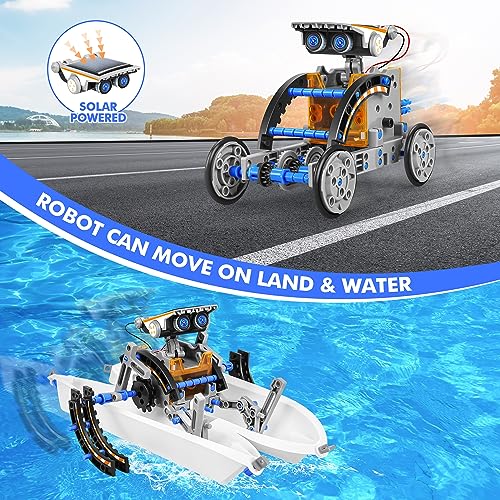 STEM 13-in-1 Solar Robot Building Kit for Kids