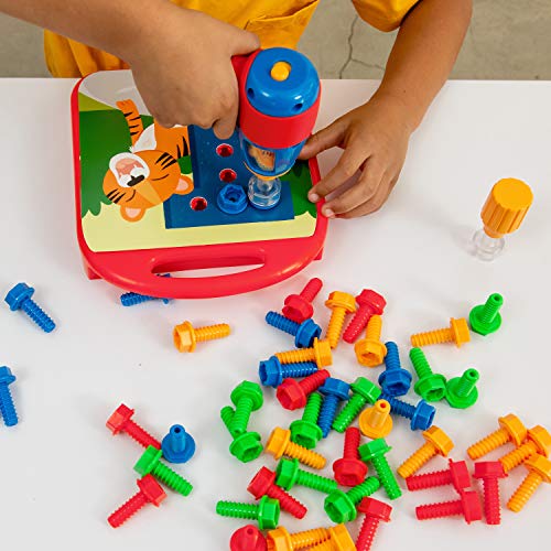 Design & Drill ABCs & 123s Toy Set
