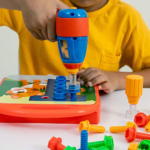 Design & Drill ABCs & 123s Toy Set