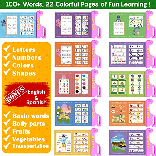 Curious 2 Learn ABC Busy Book for Toddlers