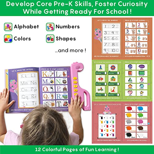Curious 2 Learn ABC Busy Book for Toddlers