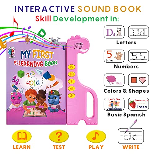 Curious 2 Learn ABC Busy Book for Toddlers
