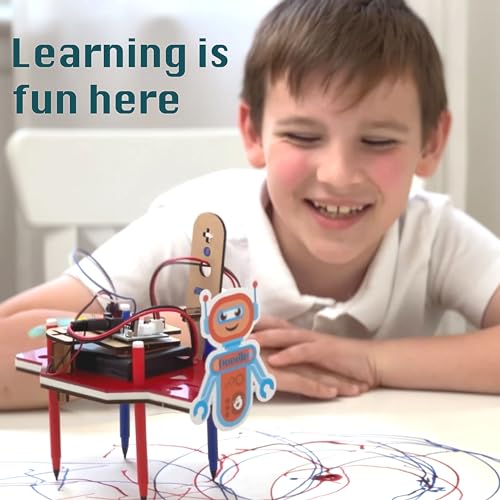 STEM Robotics Kit: 10in1 Projects for Ages 8-12