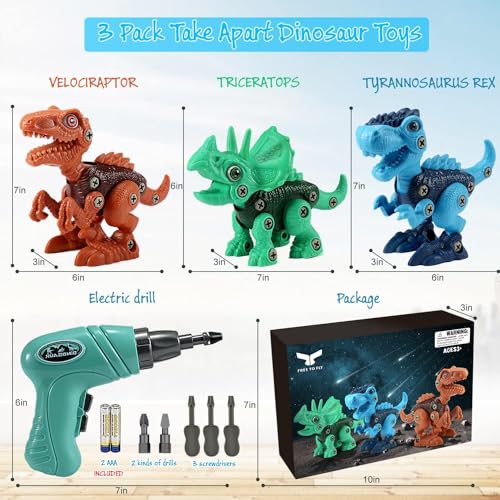 STEM Dinosaur Take-Apart Toy for Kids
