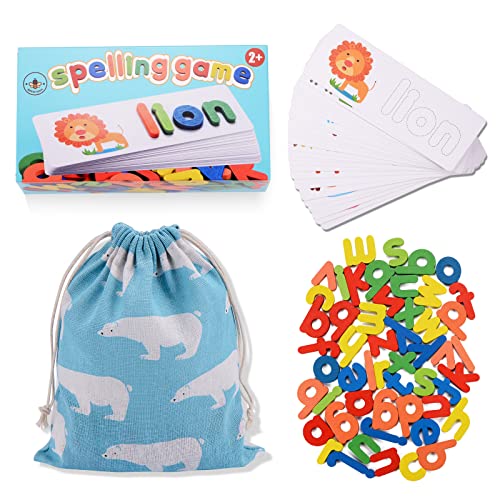 Creative Spelling Matching Letter Game for Toddlers