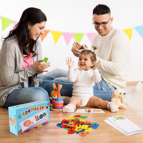 Creative Spelling Matching Letter Game for Toddlers