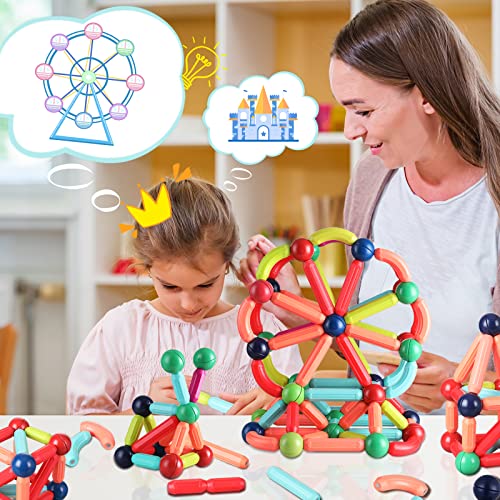 Magnetic Building Blocks Set for Kids STEM Toys