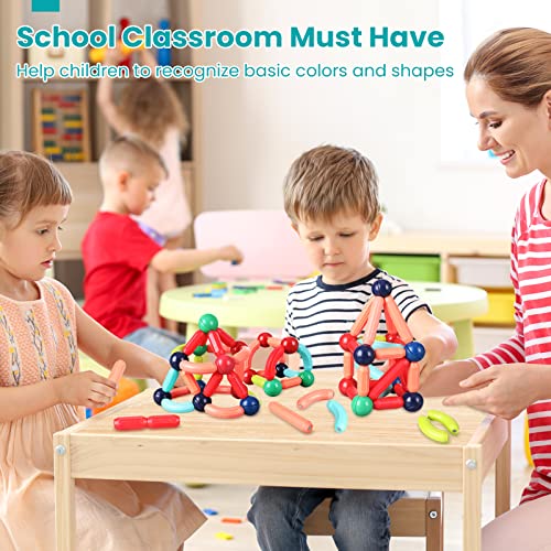 Magnetic Building Blocks Set for Kids STEM Toys