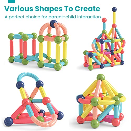 Magnetic Building Blocks Set for Kids STEM Toys