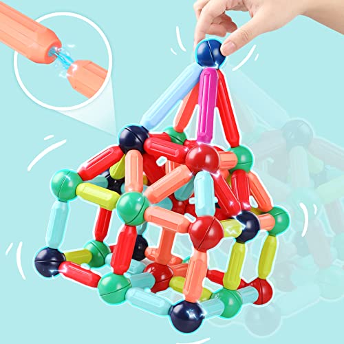 Magnetic Building Blocks Set for Kids STEM Toys
