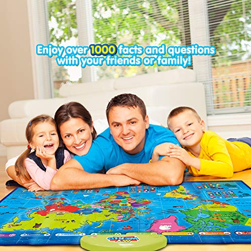 Interactive World Map for Kids - Educational Toy