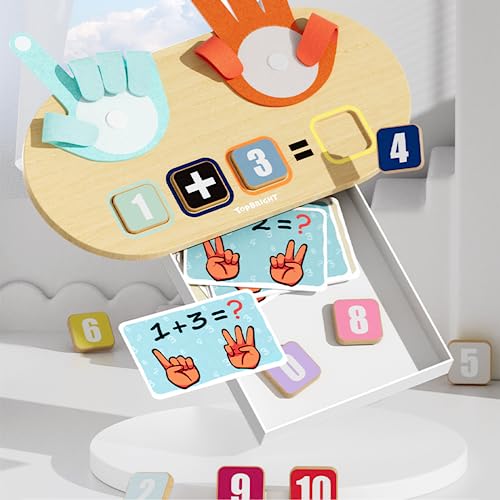 TOP BRIGHT Kids Math Manipulatives Learning Toys