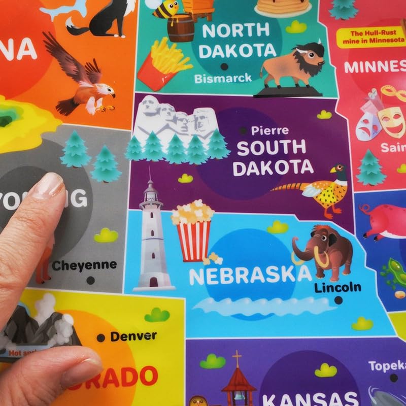 QUOKKA Interactive Educational Wall Puzzle for Kids