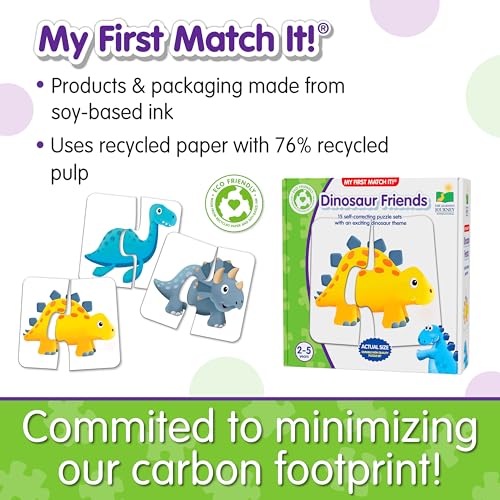 My First Dinosaur Match It Puzzle for Toddlers