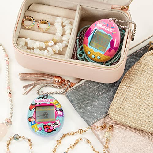 Original Japanese Tamagotchi Virtual Pet with Chain