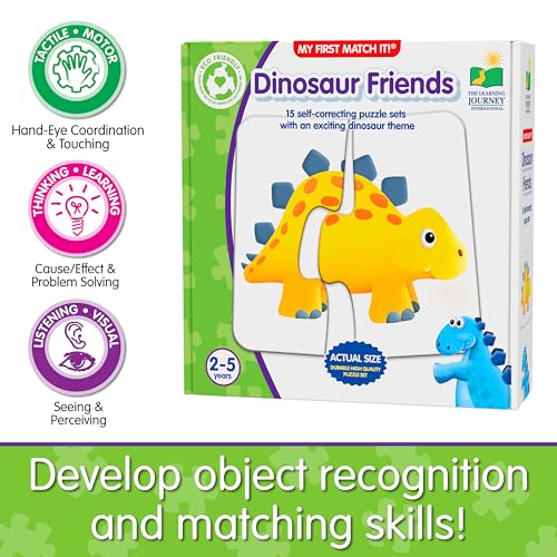 My First Dinosaur Match It Puzzle for Toddlers