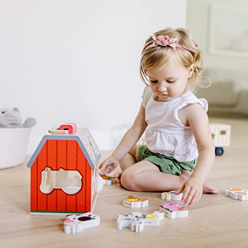 Melissa & Doug Take-Along Barn Toy Set