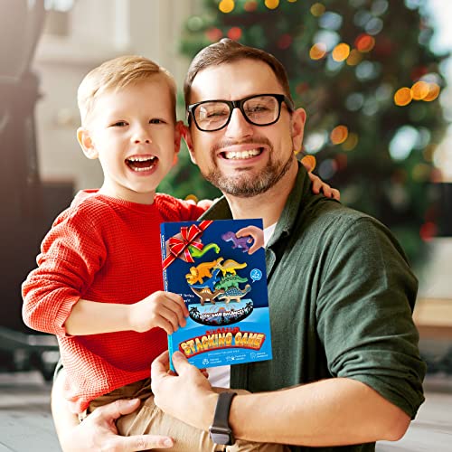 Dinosaur Stacking Toys for Kids Ages 3-8