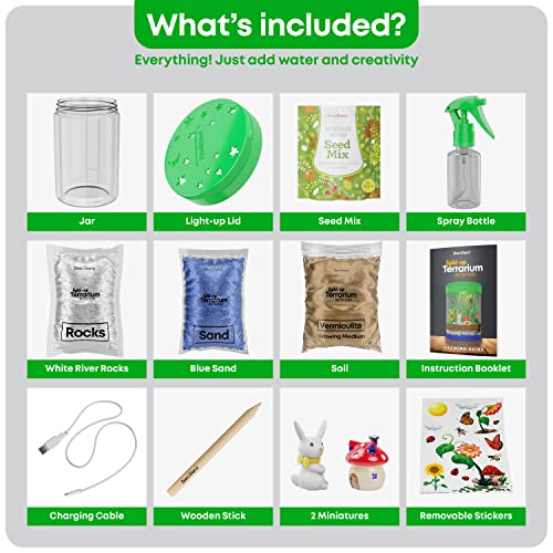 Light-Up Terrarium Kit - STEM Educational Toy