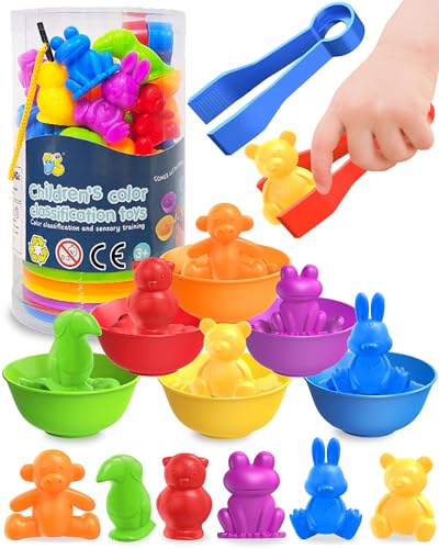 Oomloid Counting Animals Montessori Learning Toys
