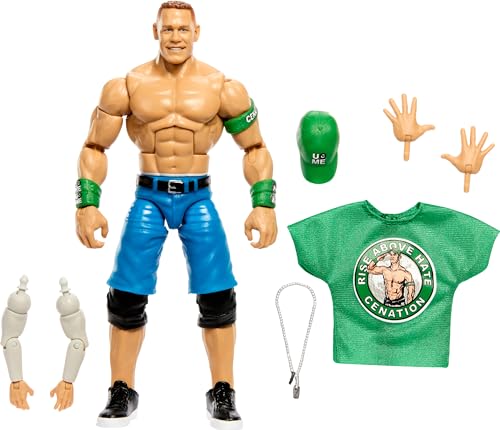 WWE Elite John Cena Action Figure with Accessories
