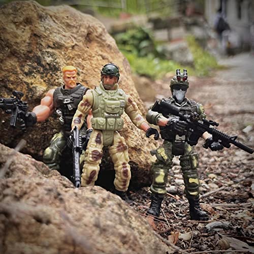 Army Men Soldier Playset for Boys 4-7