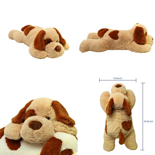 Large Dog Weighted Stuffed Animal Pillow Toy Gift