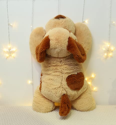 Large Dog Weighted Stuffed Animal Pillow Toy Gift