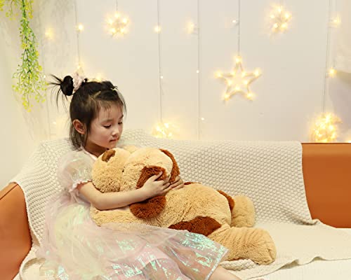 Large Dog Weighted Stuffed Animal Pillow Toy Gift