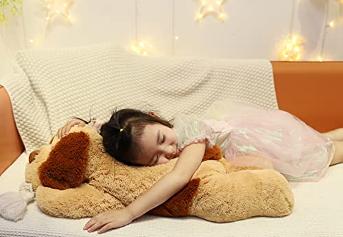 Large Dog Weighted Stuffed Animal Pillow Toy Gift