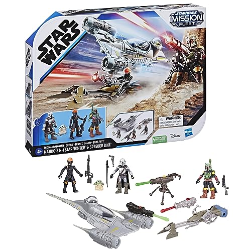 Star Wars Mando's N-1 Starfighter Action Figure Set