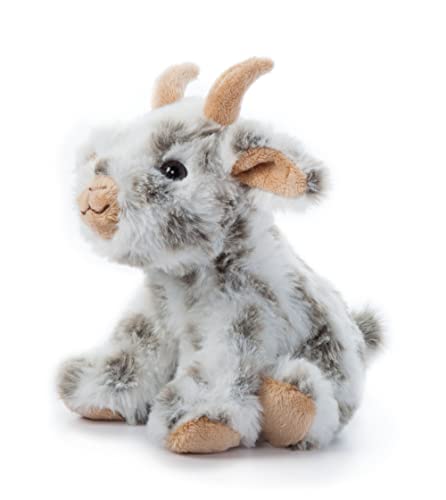 Goat Stuffed Animal for Kids, Farm Animal Plushie