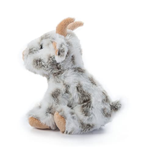 Goat Stuffed Animal for Kids, Farm Animal Plushie
