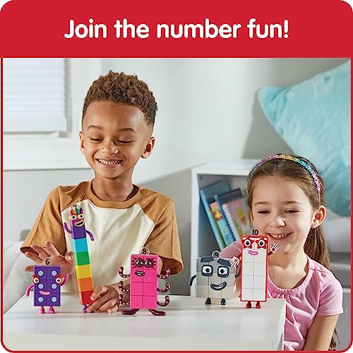 Numberblocks Friends Six to Ten Action Figures Set