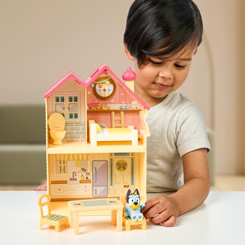 BLUEY Mini Home Playset with Three Rooms