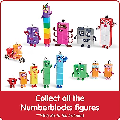 Numberblocks Friends Six to Ten Action Figures Set