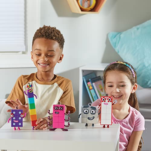 Numberblocks Friends Six to Ten Action Figures Set