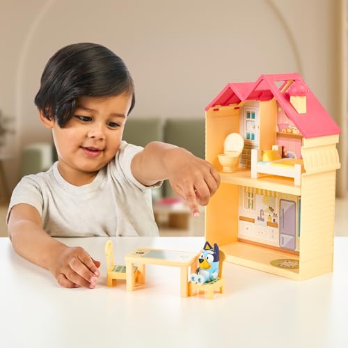 BLUEY Mini Home Playset with Three Rooms
