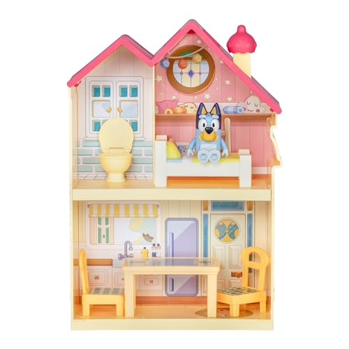 BLUEY Mini Home Playset with Three Rooms