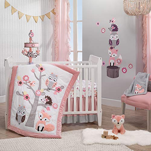 Pink Woodland Fox Plush Toy - Autumn Collection