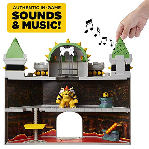 Super Mario Bowser's Castle Playset with Bowser Figure