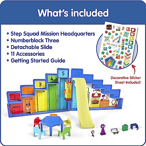 Numberblocks Step Squad Mission Headquarters Playset